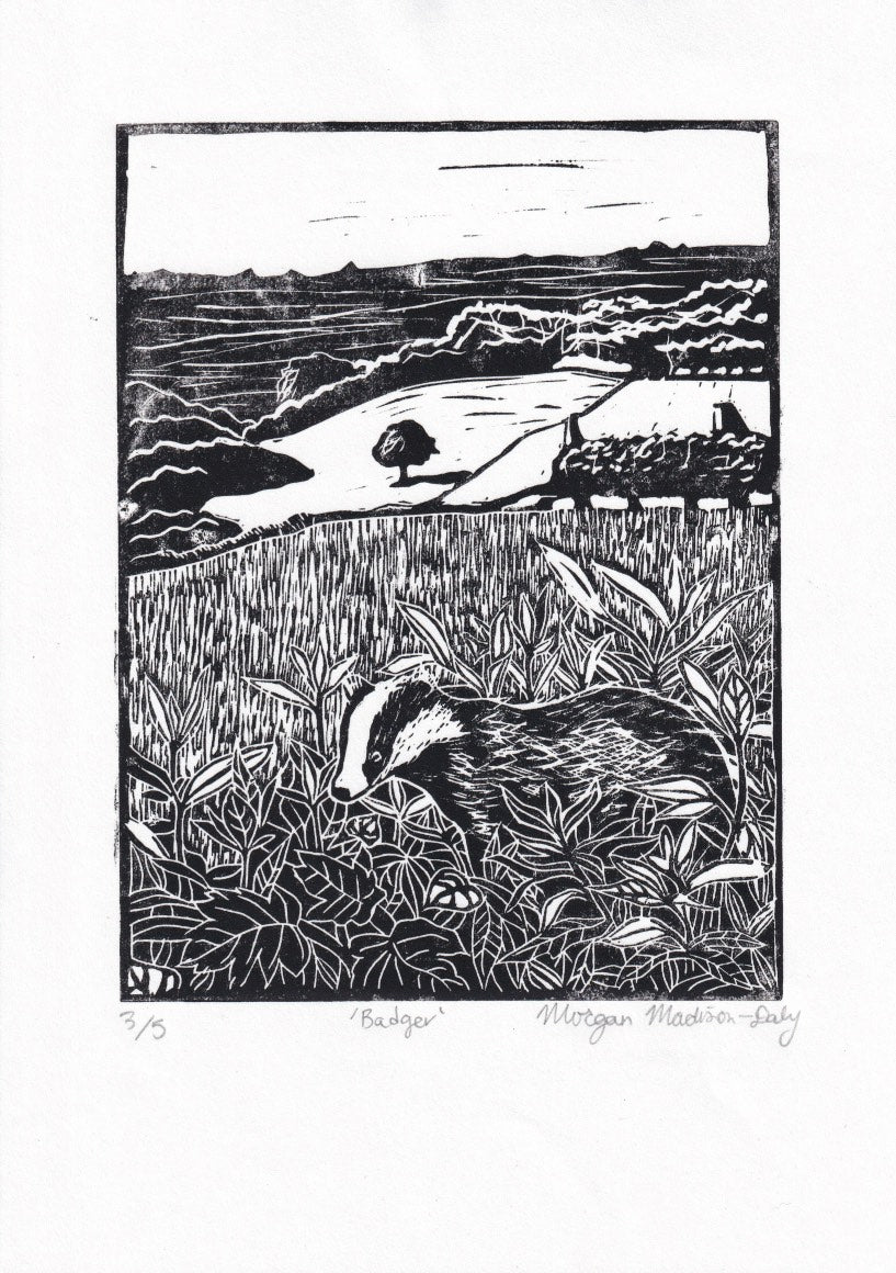 'Badger' Print